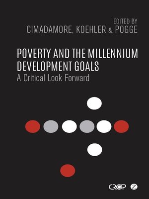 cover image of Poverty and the Millennium Development Goals
